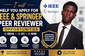 get genuine ieee springer elsevier peer review invites for eb1a eb1 o1 eb2 niw