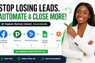 pipedrive facebook lead ads activecampaign google sheets zapier integration