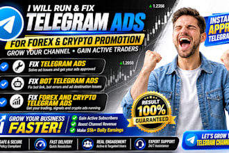 fix telegram ads, fix bot telegram ads, fix forex and crypto telegram ads
