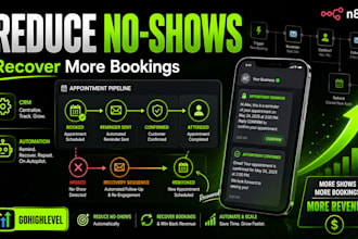 create an ai appointment reminder and no show reduction agent for your business