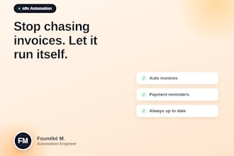 automate your invoicing and payment reminders with n8n