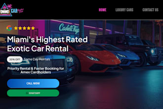 car rental website dealership booking car rental website