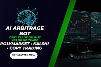 build ai polymarket kalshi arbitrage copy pump fun trading bot