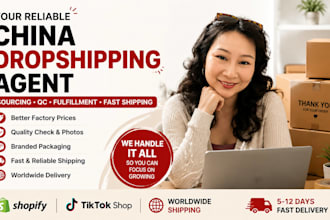 your china dropshipping agent with sourcing and fast shipping