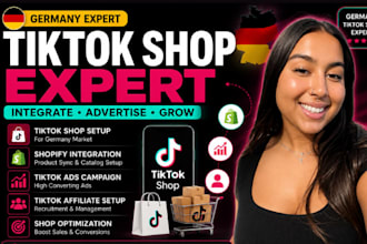 do germany tiktok shop integrate germany shopify tiktok ads and tiktok affiliate