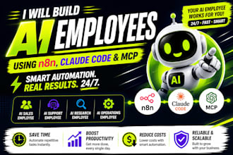 build ai employees using n8n claude code and n8n mcp for your business