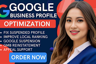 fix suspended google business profile, reinstate gmb and listing
