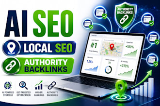 do ai geo seo aeo service to boost website backlinks for local search