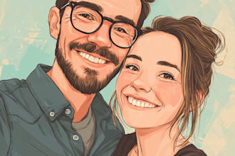 paint a family or couple portrait