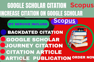 increase your google scholar citation, backdated citation