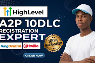 gohighlevel a2p 10dlc registration twilio sms compliance setup a2p registration