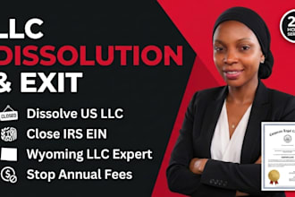 dissolve US llc, do llc dissolution, and close ein