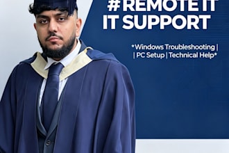 troubleshoot and fix windows PC problems remotely