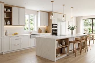 design custom kitchen cabinet, wardrobes,  and laundry room using 2020 design