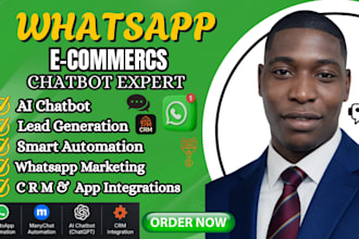 build ai whatsapp chatbot with whatsapp API for your business
