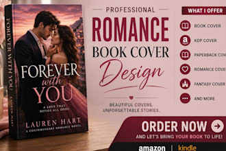 do romance book cover, romance character design, art illustration, ebook cover