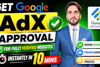 get google adx ma approval for fully verified websites instantly in 10 minutes