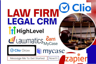 clio mycase gohighlevel lawmatics docusign calendly zapier clio grow smokeball
