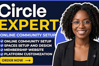 setup circle so community online course and membership site