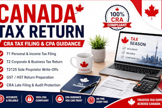 file cra tax filing, canada tax return, t2125 tax return, t2 corporate tax
