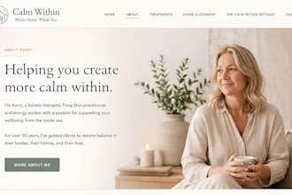 design therapy mental website, health wellness, psychology wellness aba website