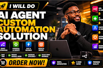 build ai agent, n8n ai agent, custom automation solutions