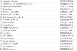 help input data into your spreadsheets