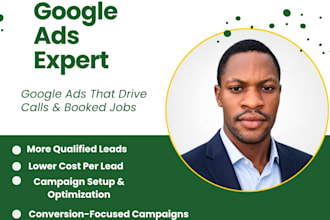 manage google ads for hvac, plumbing home service businesses