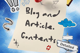 write captivating, SEO friendly blog and article