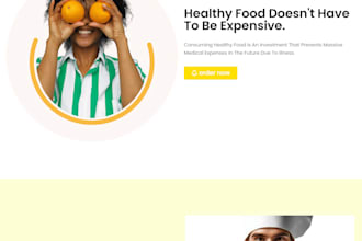 create a modern wordpress restaurant website