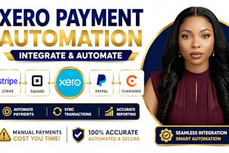 integrate xero with stripe square paypal and chargebee for payment automation