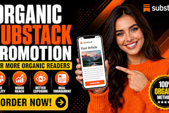 promote your substack newsletter substack page to grow your audience organically