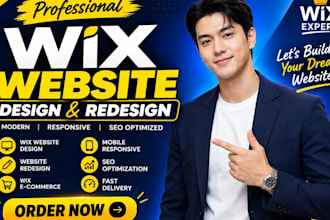 design wix website build wix website wix website development redesign wix studio