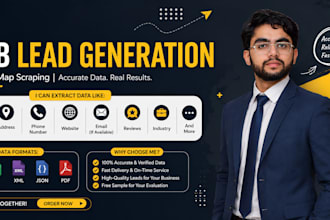 scrape data for lead generation, b2b data extraction
