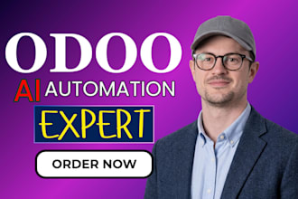 integrate ai, chatgpt and automate odoo CRM and business workflows