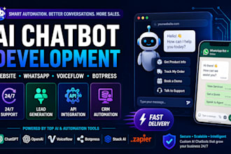 set up website bot ai chatbot, chatbot API, voiceflow, marketing website chatbot