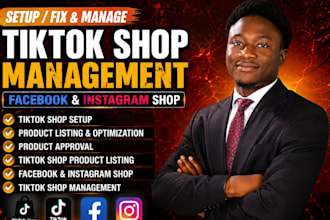 setup tiktokshop fix tiktok dropshipping tiktok shop ads tiktok shop manager