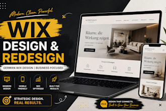wix website design german wix website redesign wix business website design