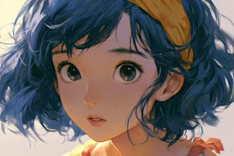 make custom anime portrait