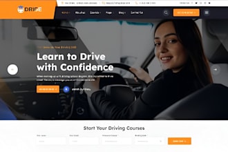build wix truck driving school website cdl training driving school website