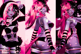 customize vrchat avatar edit, optimize, add avatar toggles physbones, gogo loco