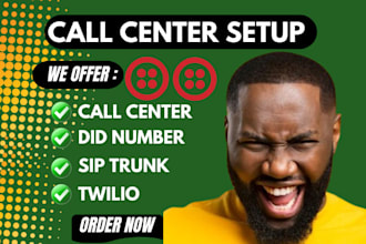 setup verified upgraded twilio call center did number sip trunk and 3cx setup
