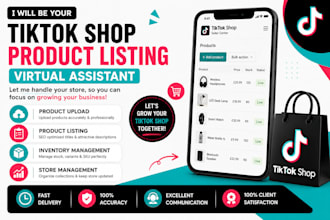 manage tiktok shop product listings