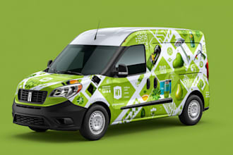 create professional car wrap , vehicle wrap