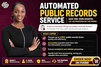 public record creation using a bot