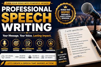 transform rough notes into polished speeches that captivate listeners