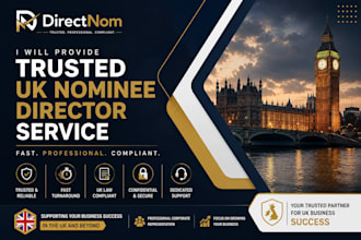 trusted UK nominee director service, fast and compliant