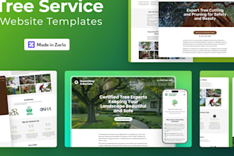 build wix landscaping website tree service website arborist tree care website