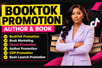 manager booktok bookstagram and author social media marketing