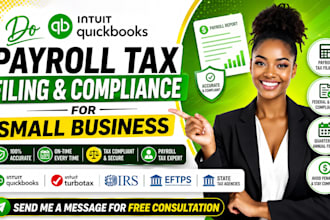 do quickbooks payroll tax filing compliance for small business